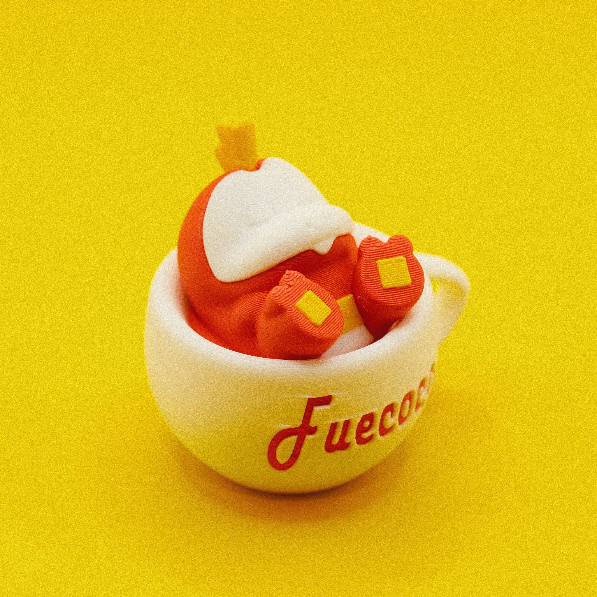 Sleepy Cup Figurine