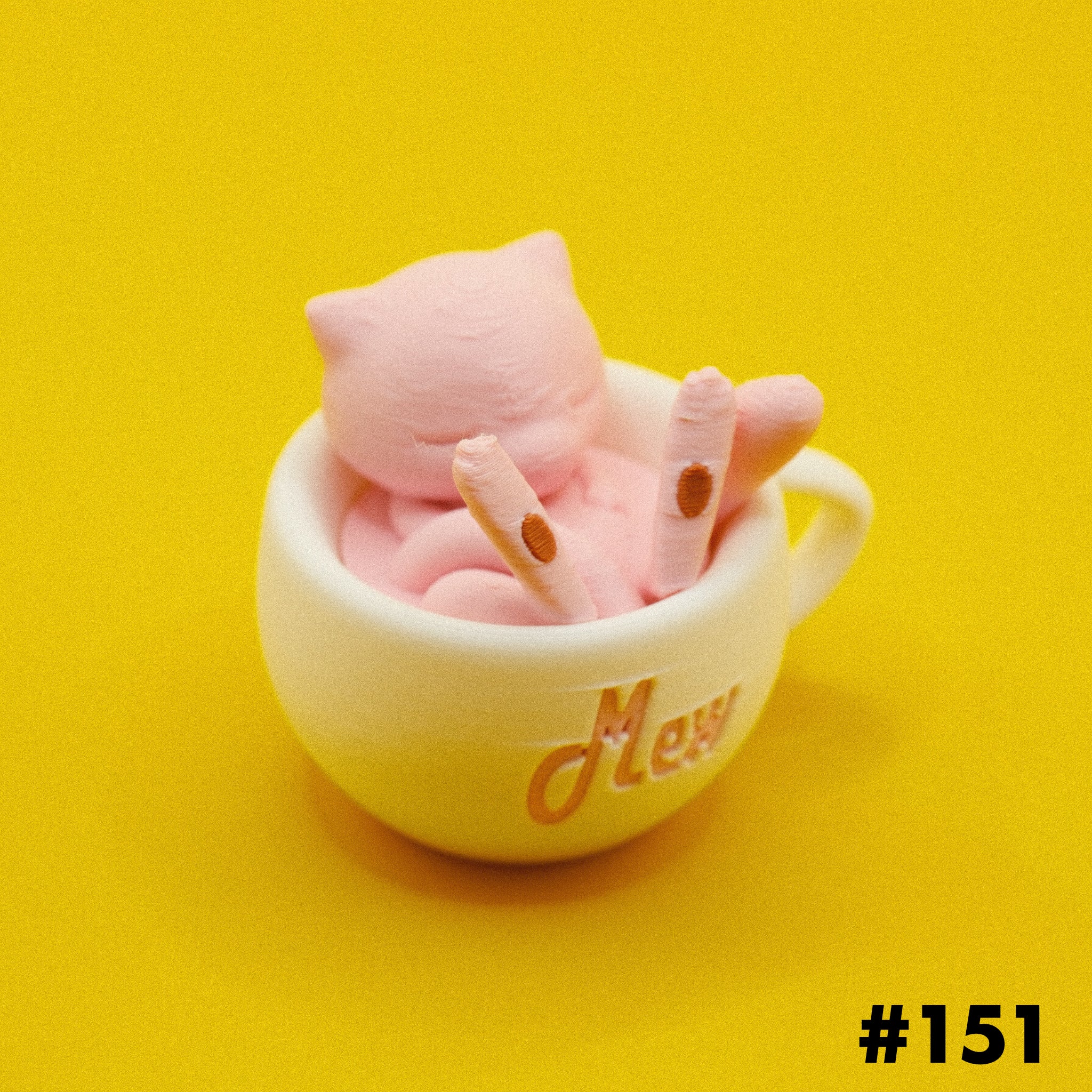 Sleepy Cup Figurine