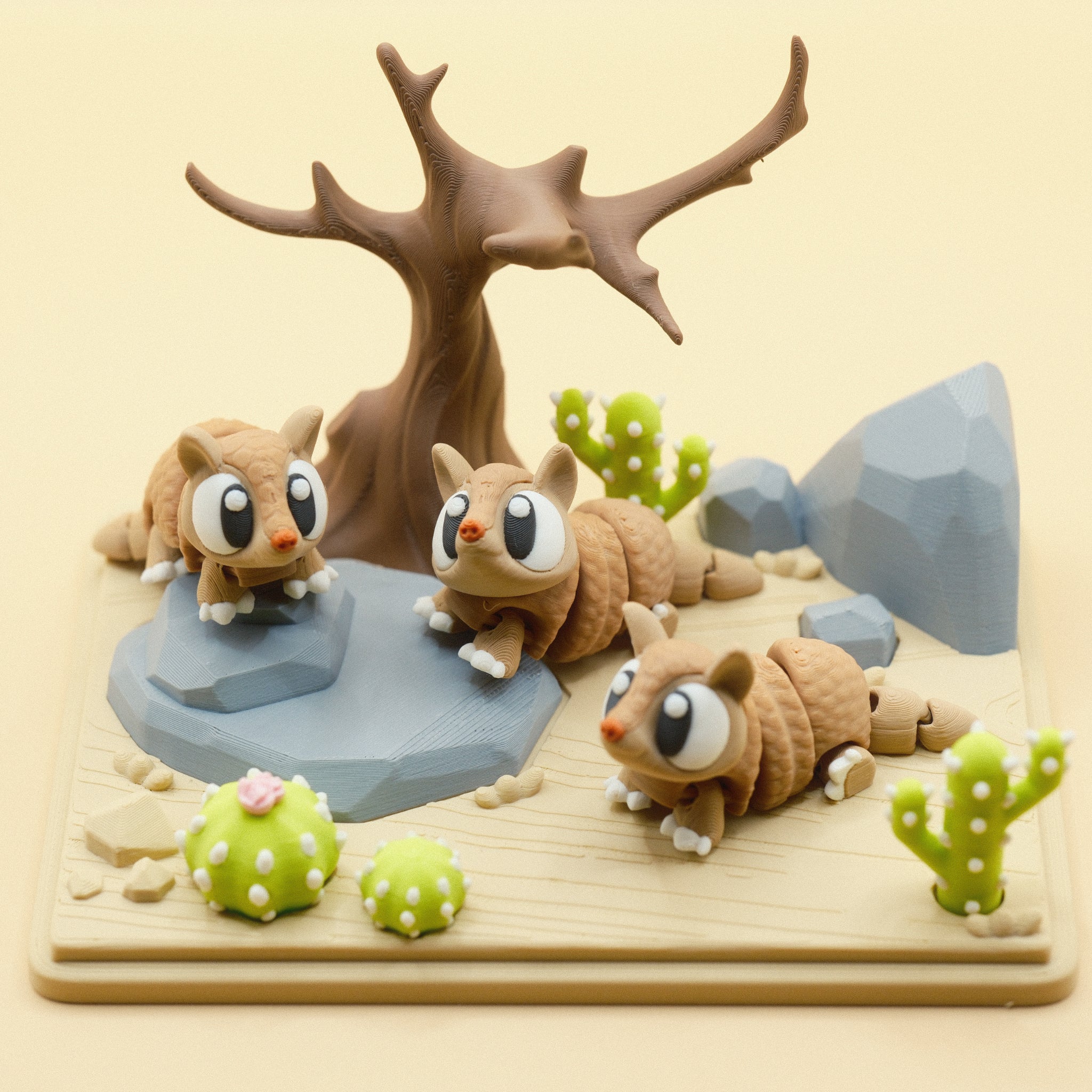 Armadillo Toy Set