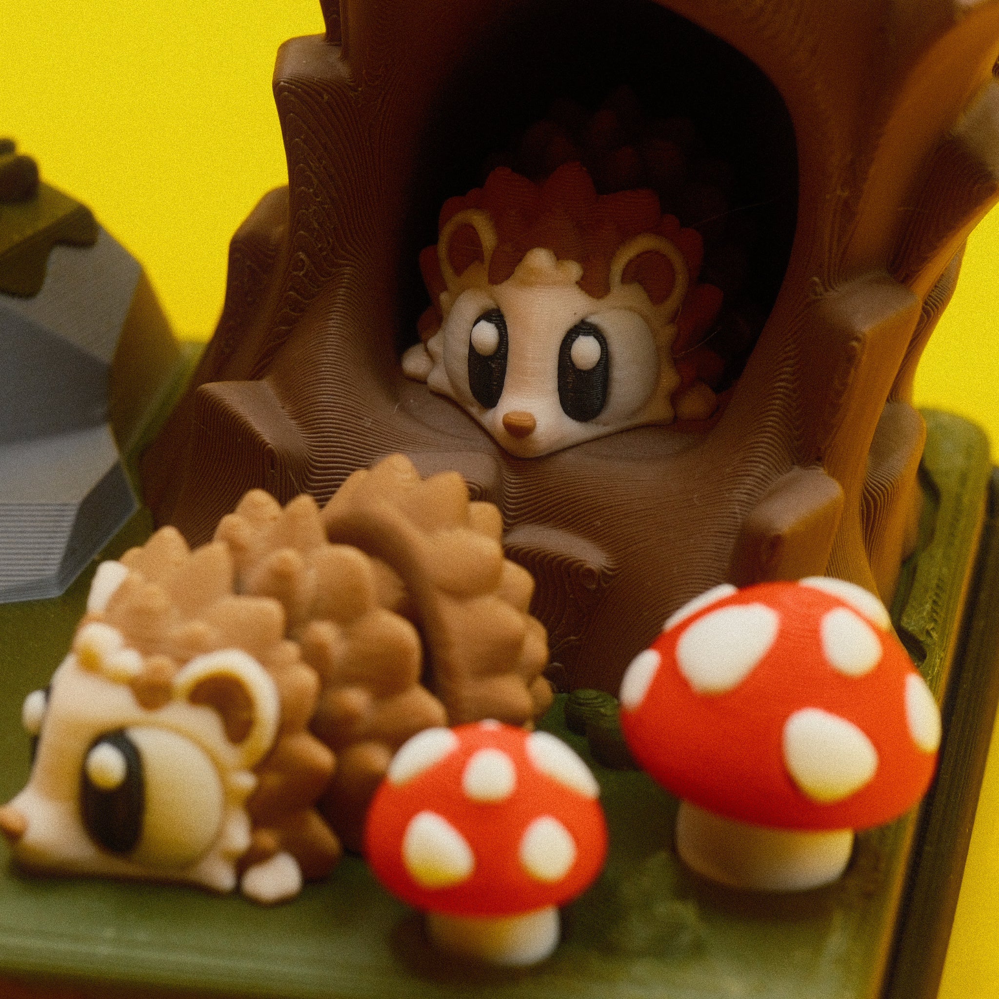Hedgehog Mushroom Forest