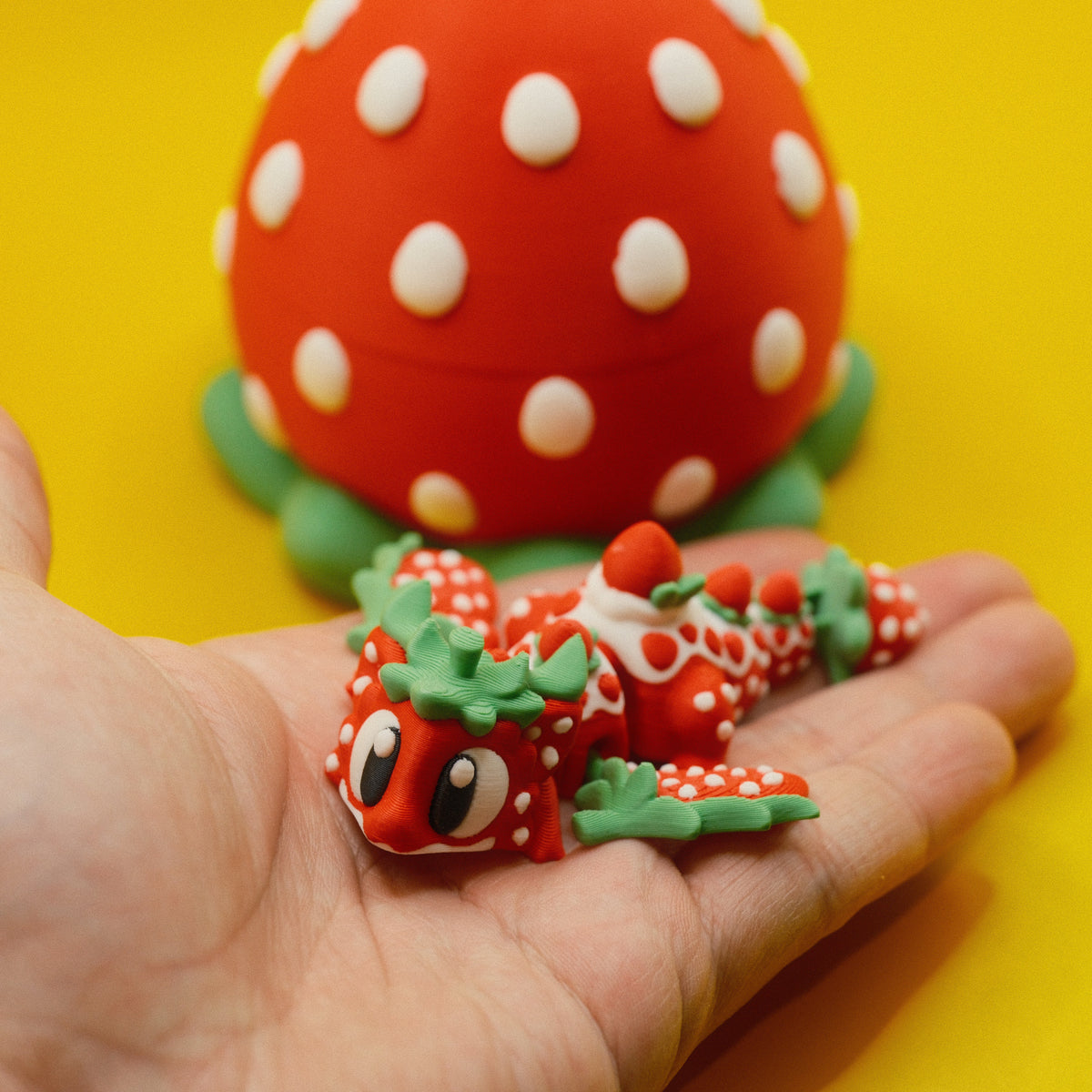 Strawberry Dragon Egg