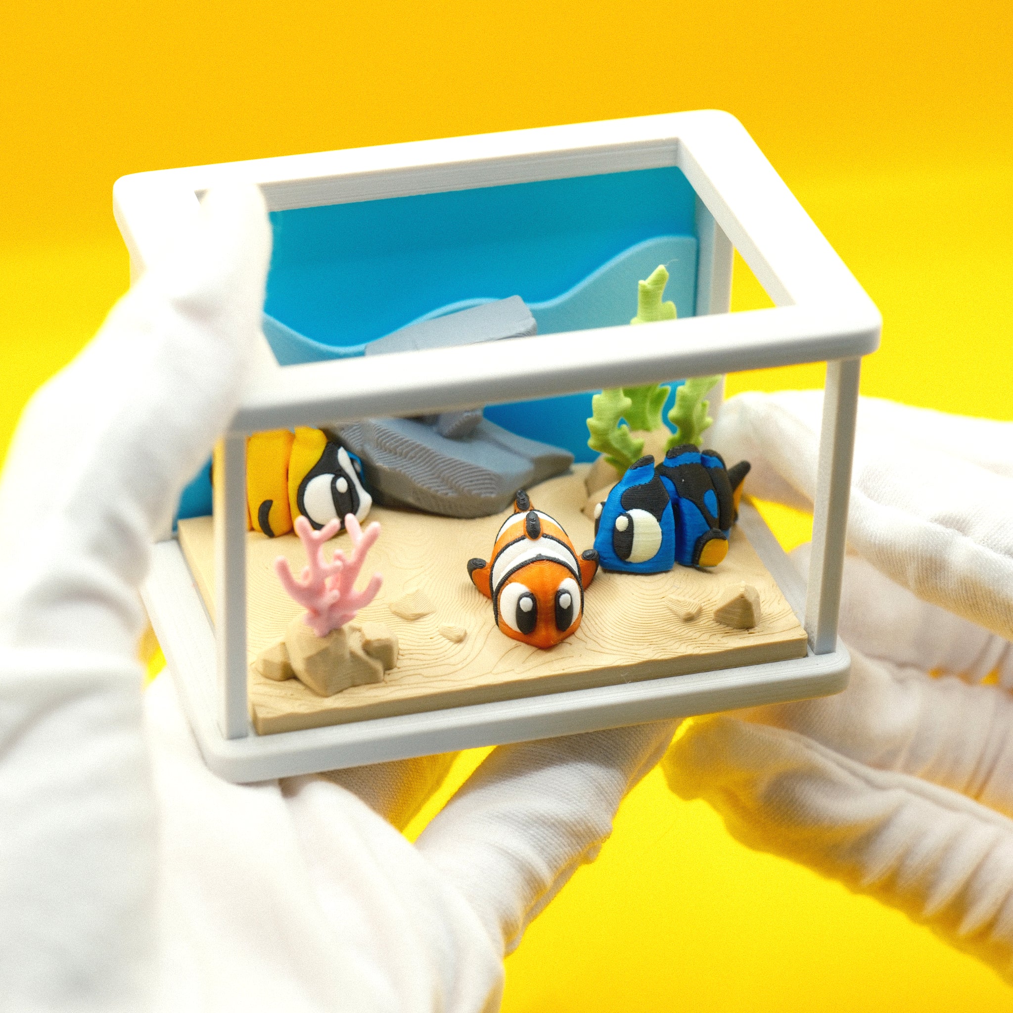 Fish Tank Toy Set – WOBBL3D