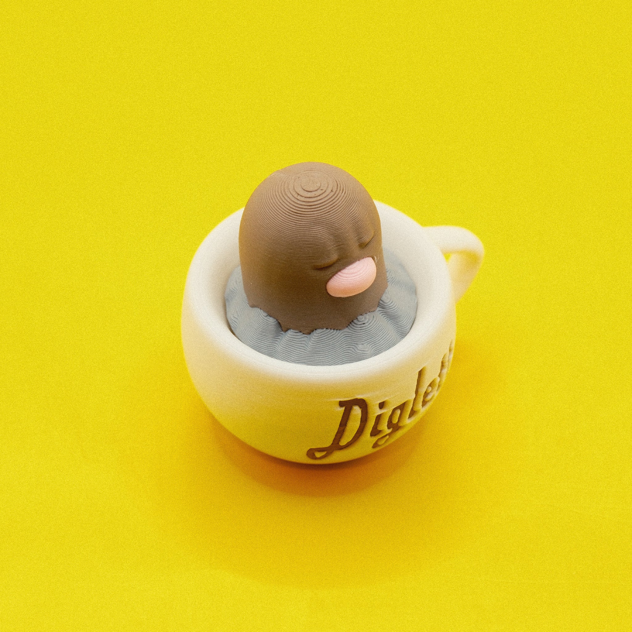 Sleepy Cup Figurine