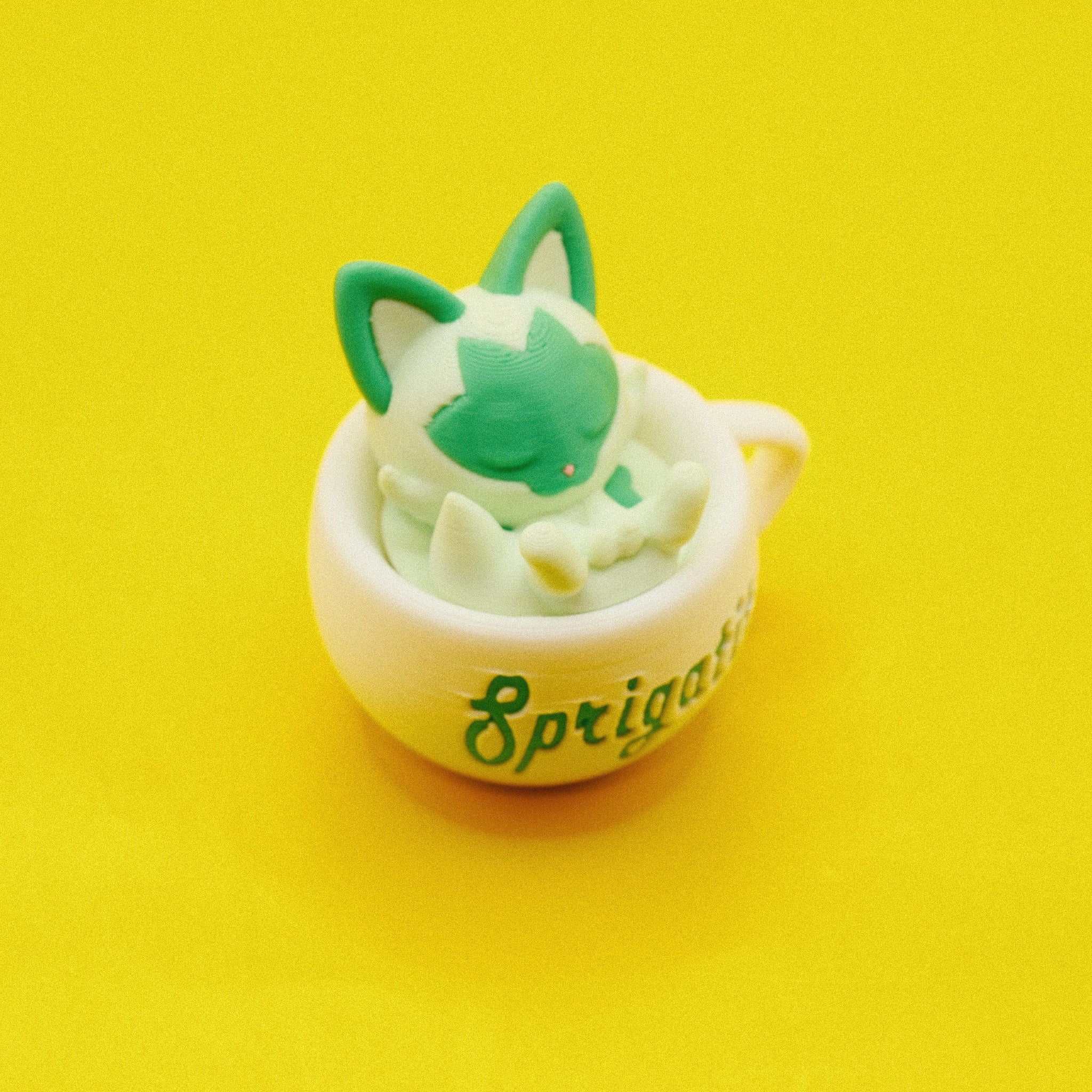 Sleepy Cup Figurine