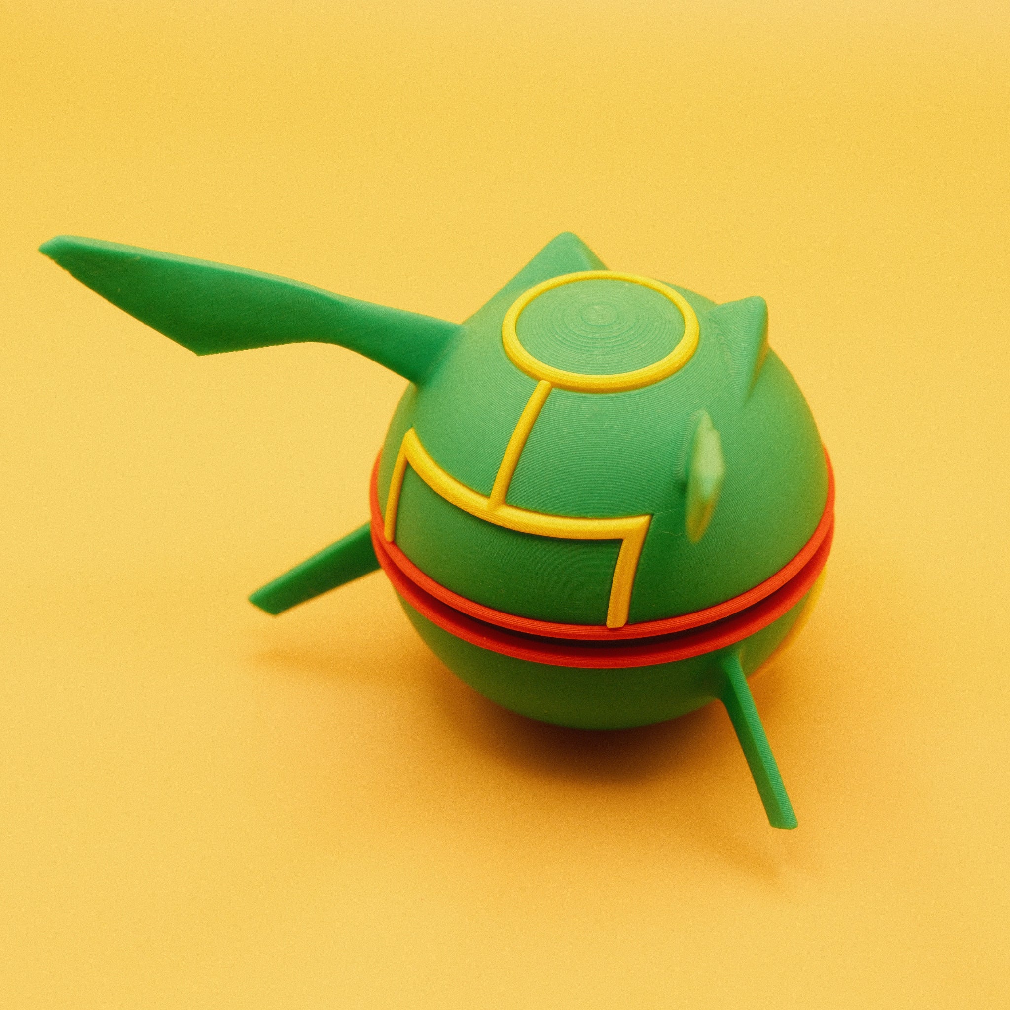 Rayquaza Themed Pokeball