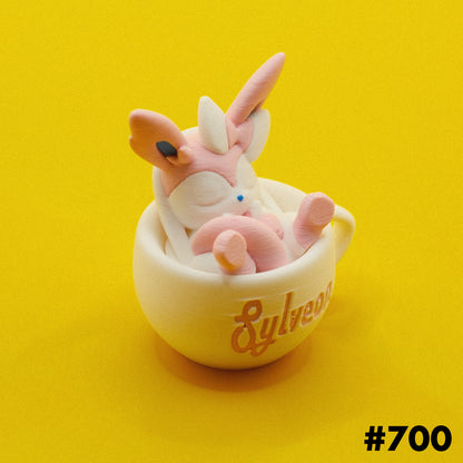 Sleepy Cup Figurine