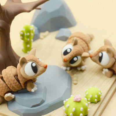 Armadillo Toy Set
