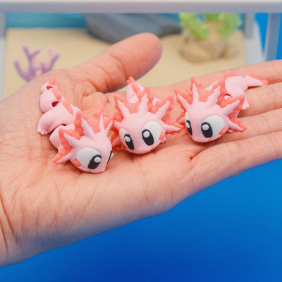 Axolotl Toy Set