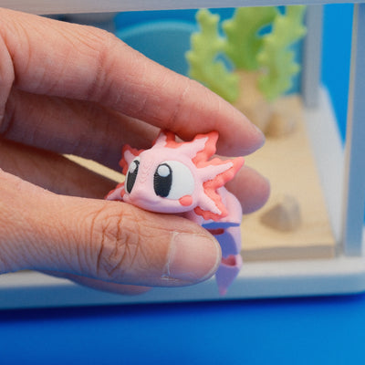 Axolotl Toy Set