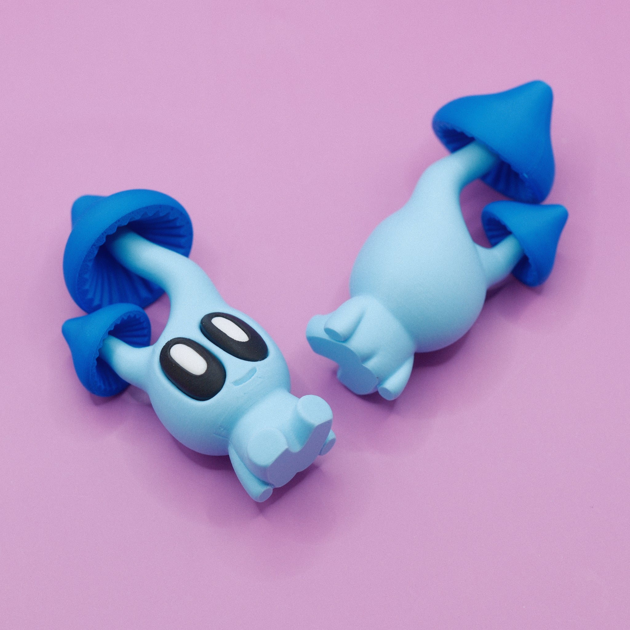 Blue Pinkgill Mushroom