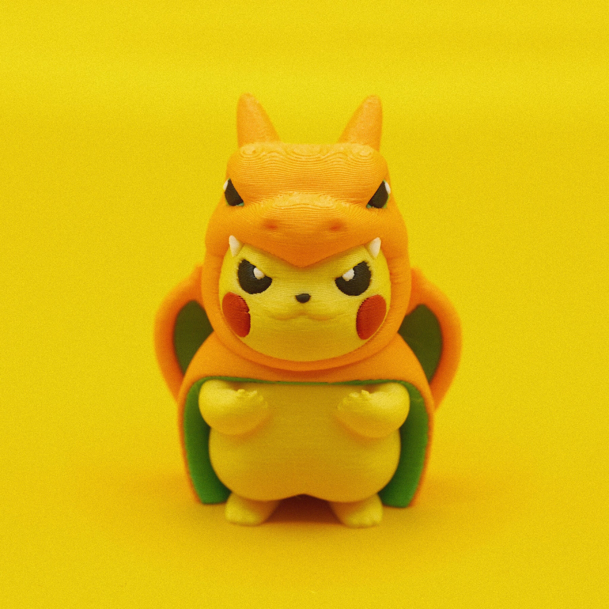 Pikachu in Charizard Costume