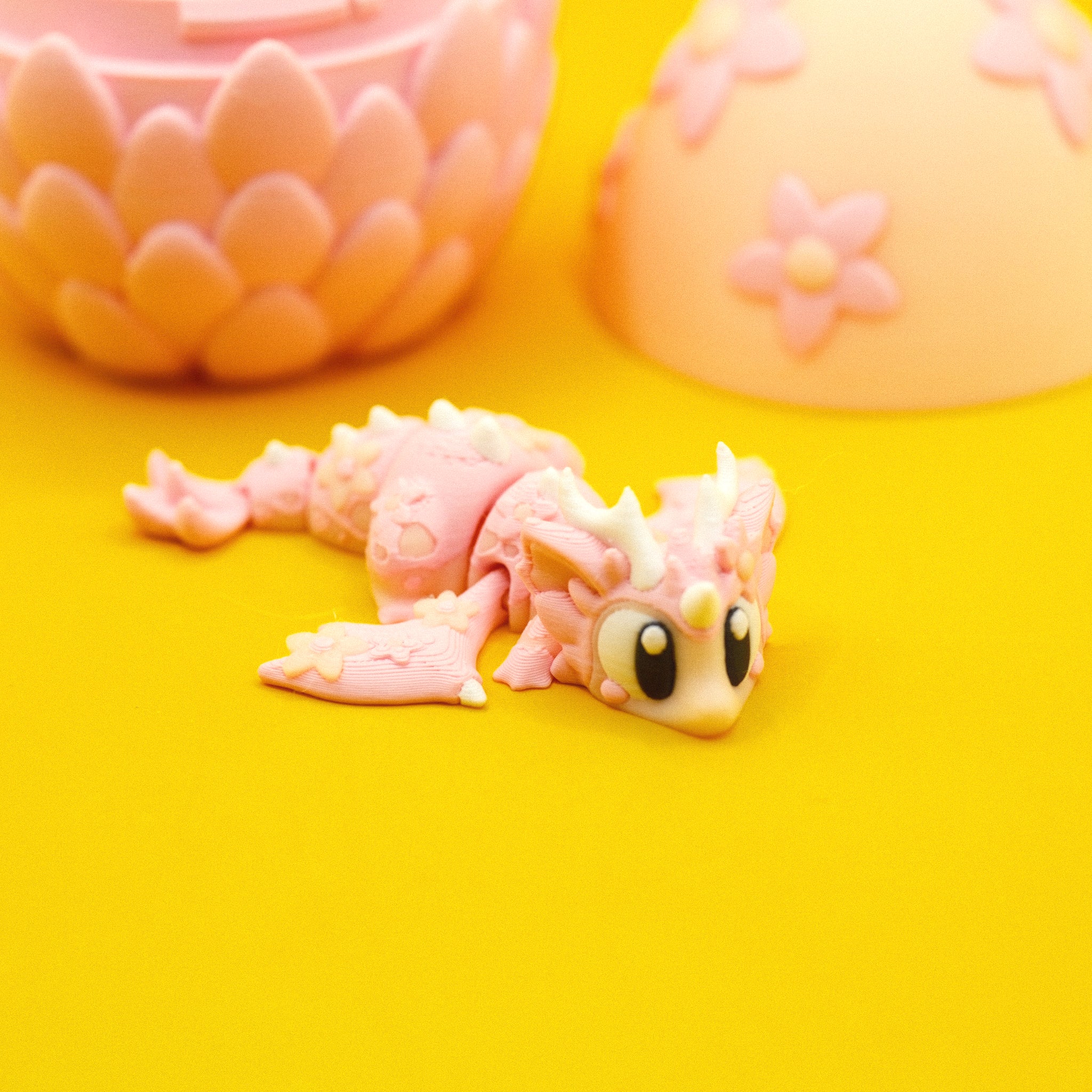 Cherry Blossom Dragon Egg