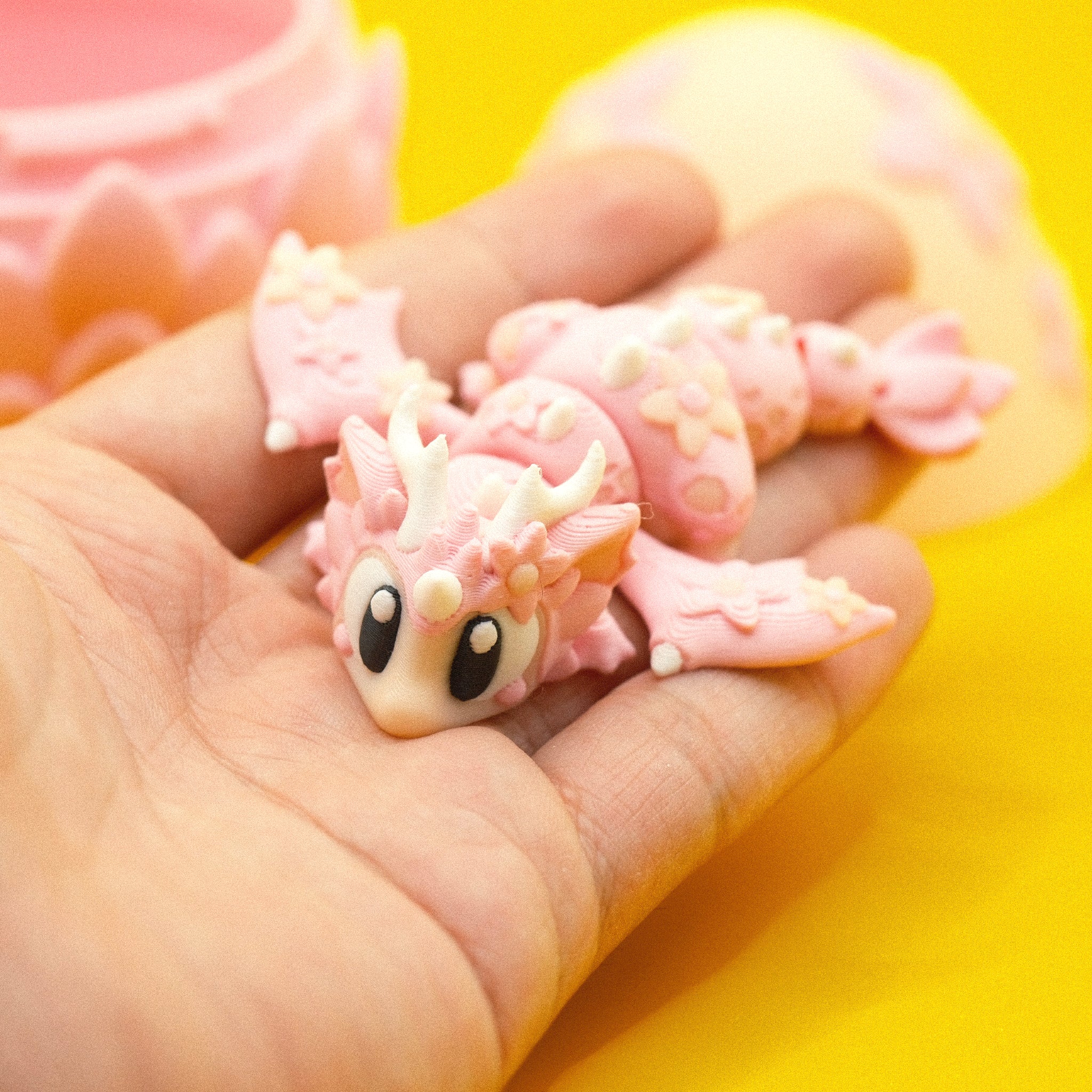 Cherry Blossom Dragon Egg