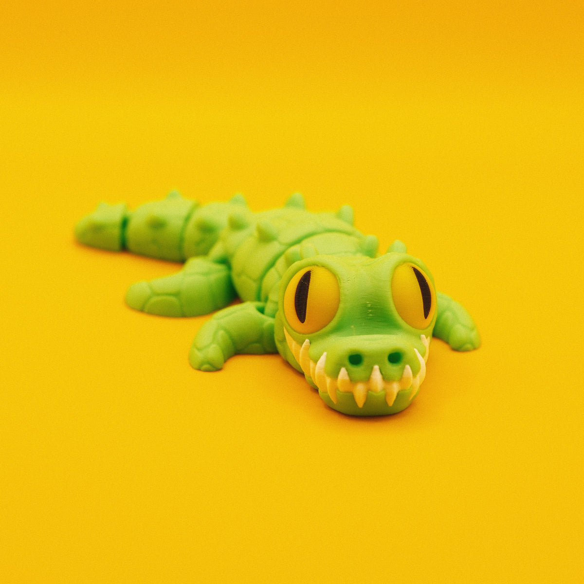 Chomp Chum Crocodile | Adorable Fidget Toys | WOBBL3D Australia
