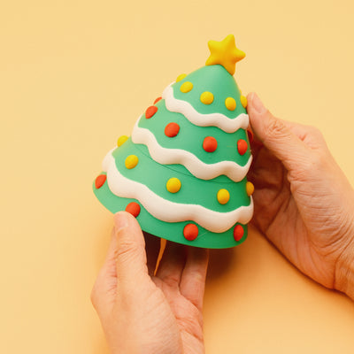 Christmas Tree Fidgets Container