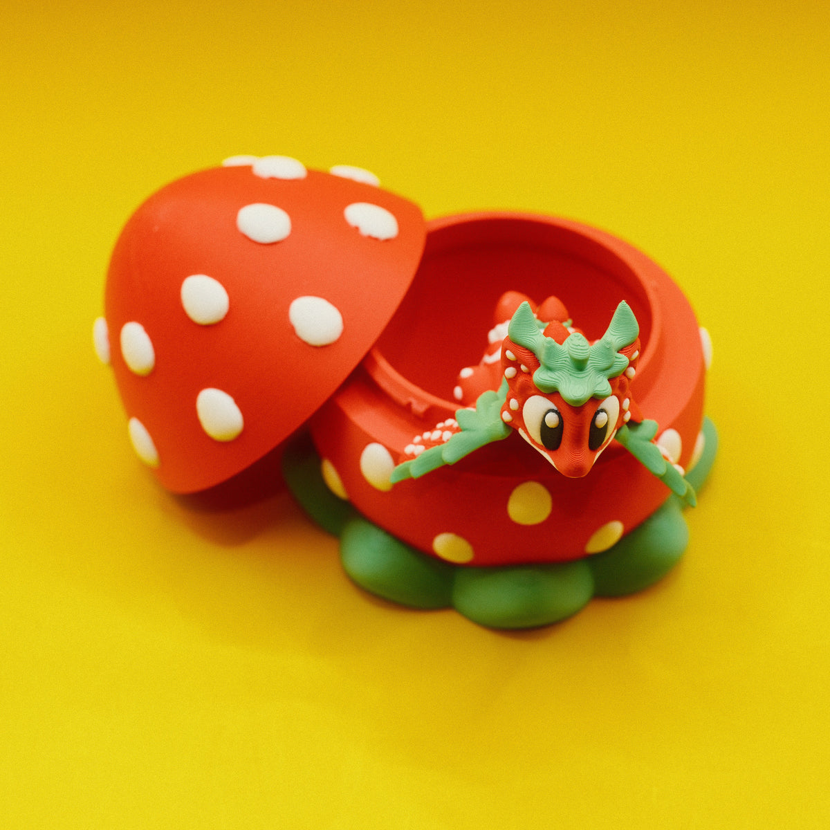 Strawberry Dragon Egg