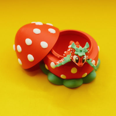 Strawberry Dragon Egg