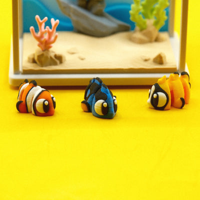 Fish Tank Toy Set