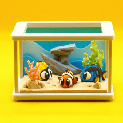 Fish Tank Toy Set