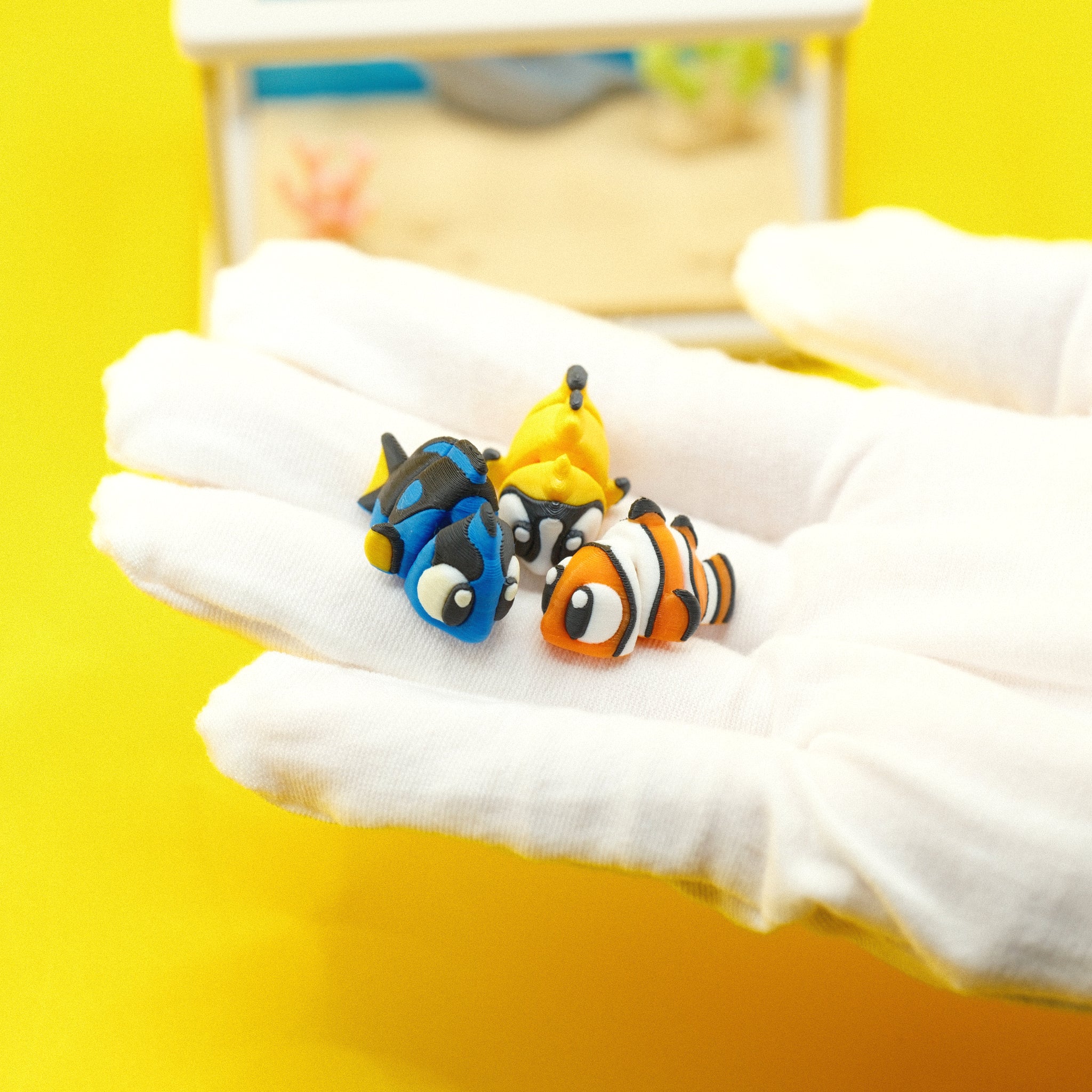 Fish Tank Toy Set