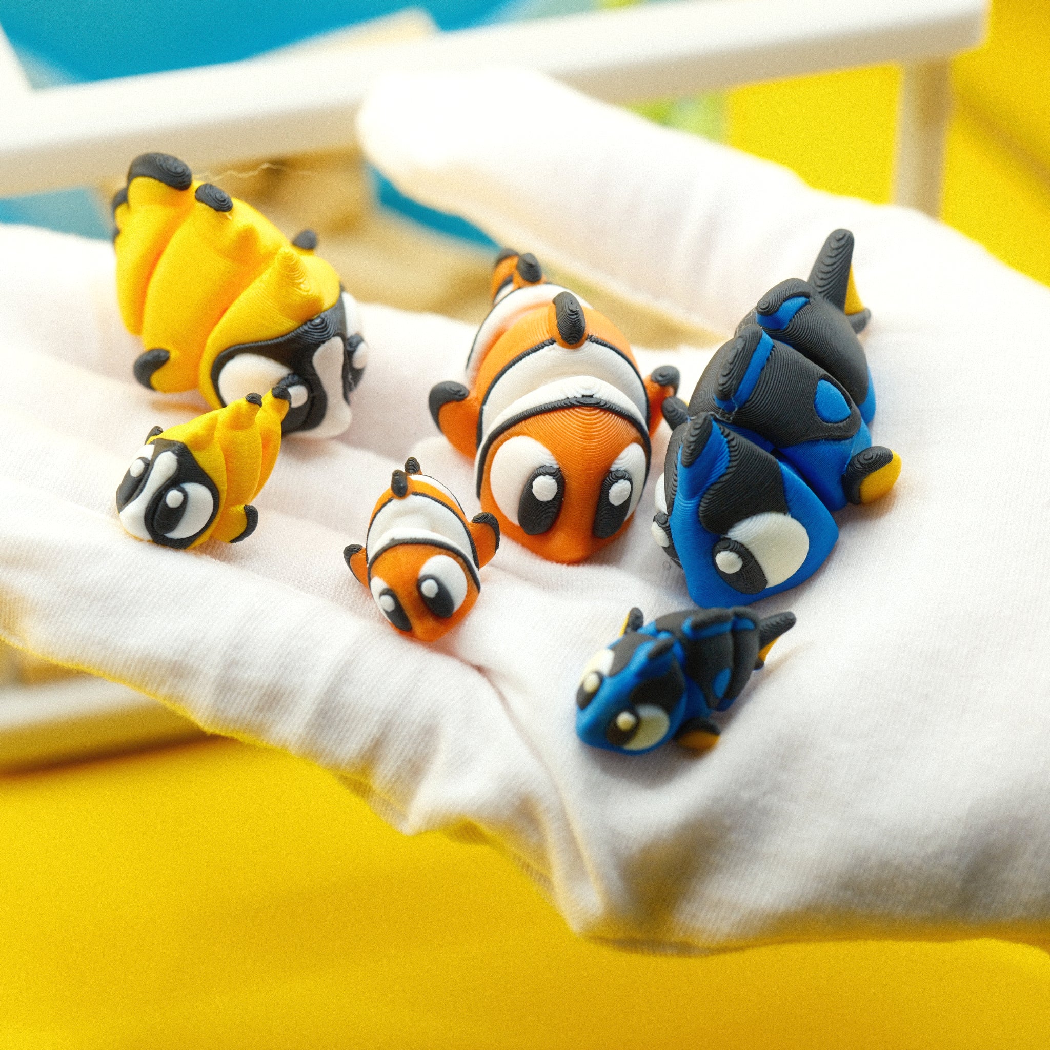 Fish Tank Toy Set