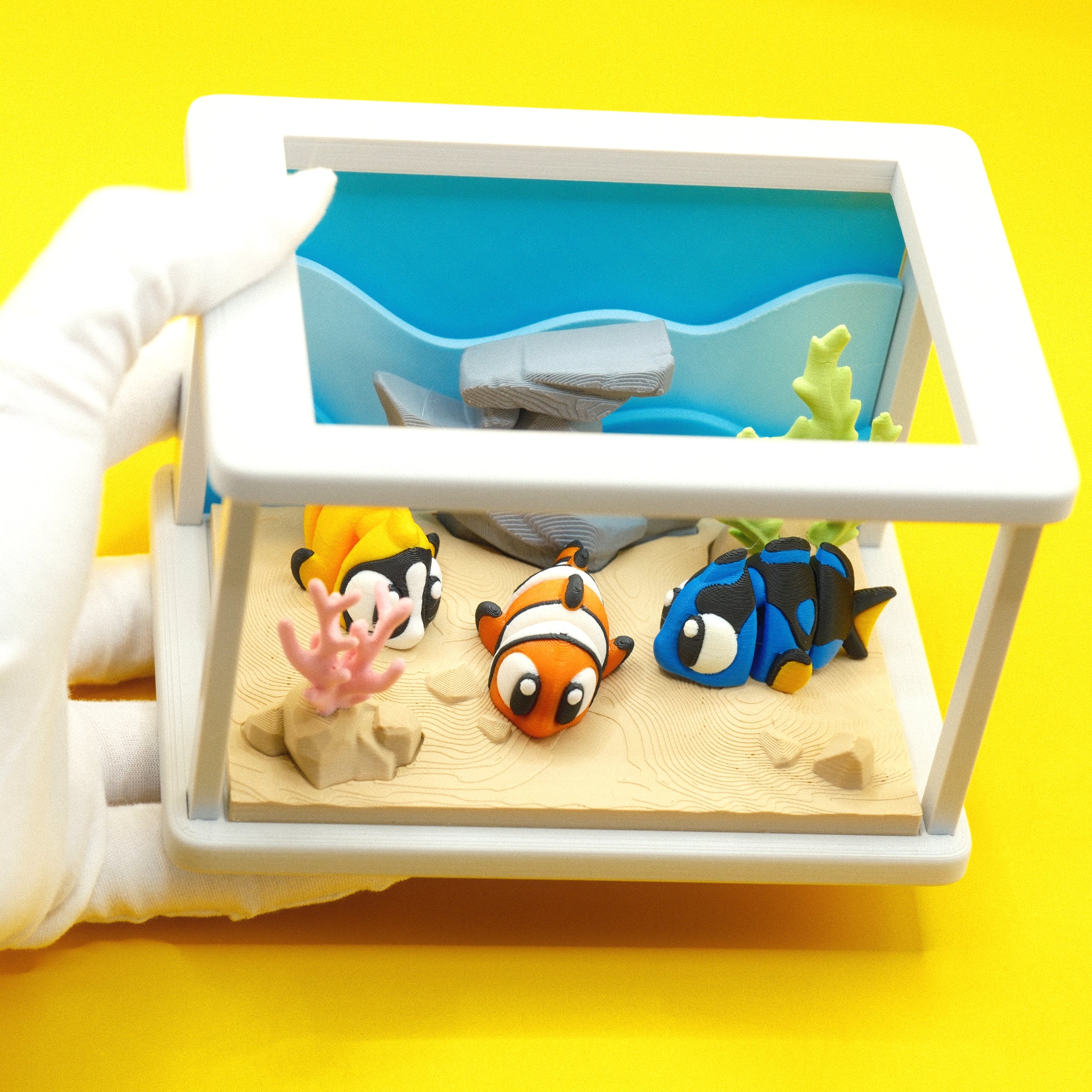Fish Tank Toy Set