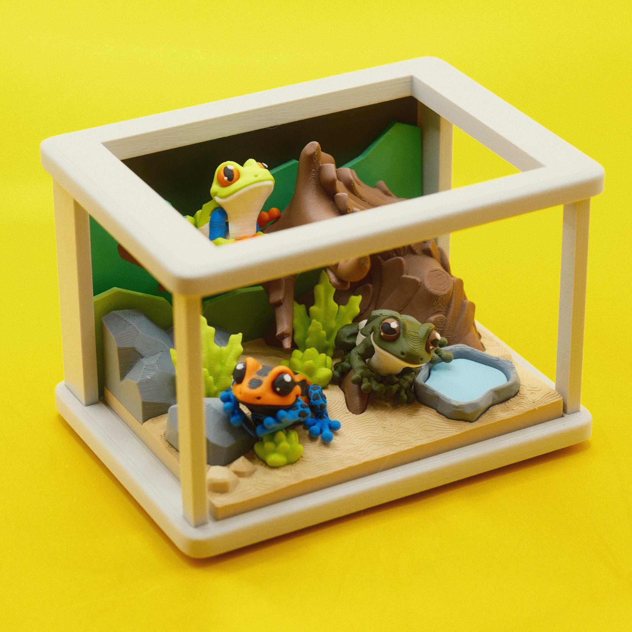 Frog Toy Set – WOBBL3D