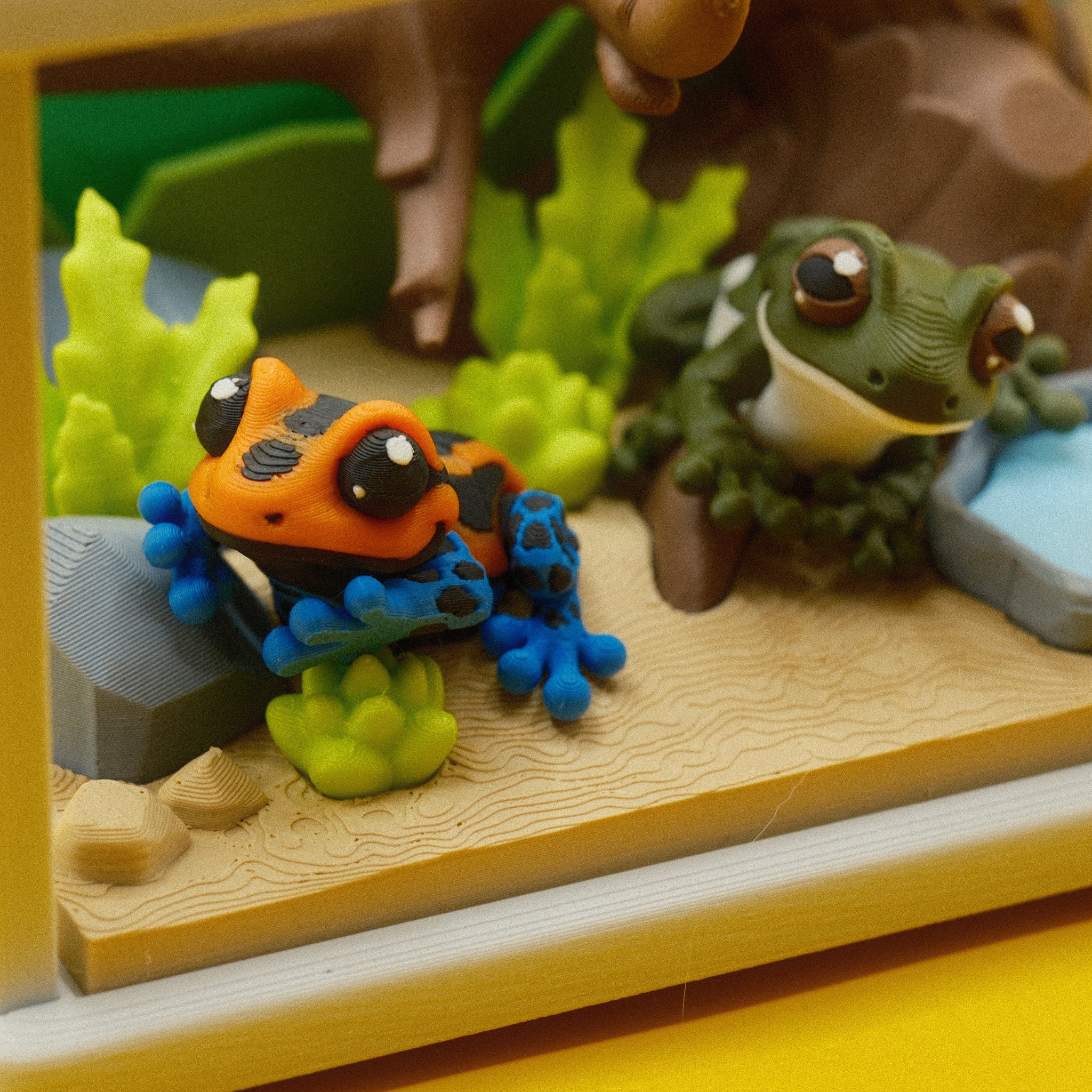 Frog Toy Set – WOBBL3D