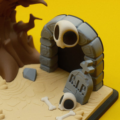 Mini Graveyard Pumpkin Set