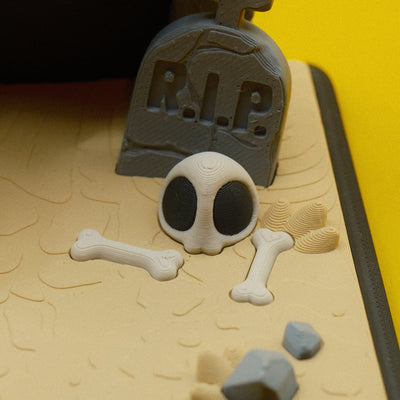 Mini Graveyard Pumpkin Set