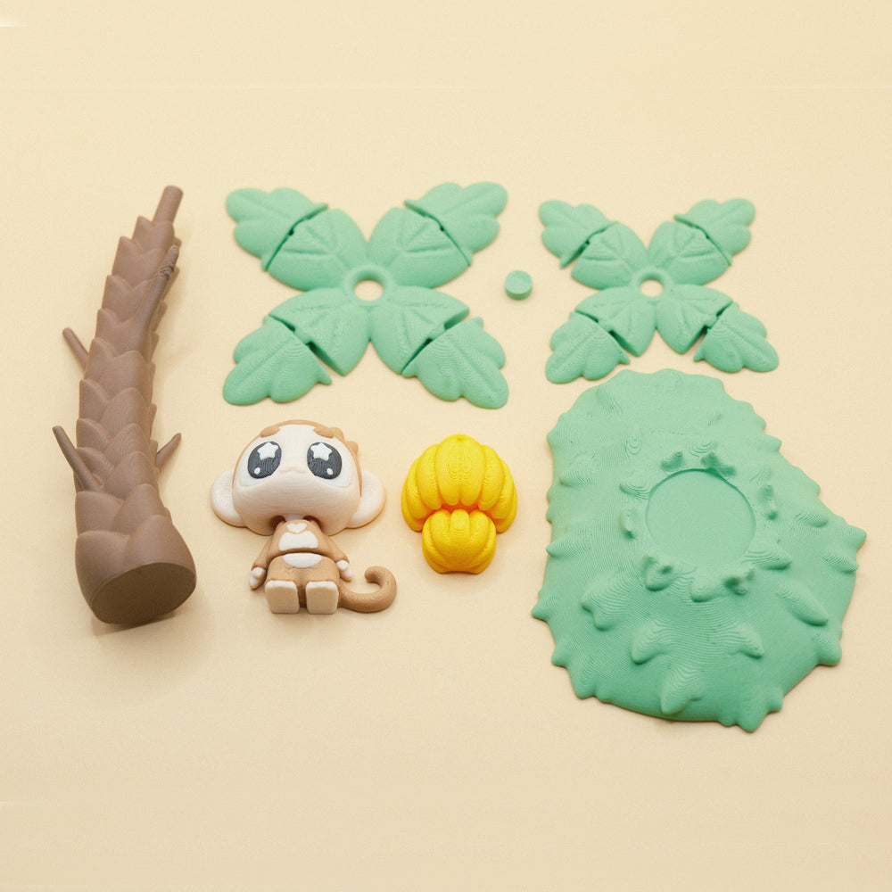 Monkey Fidget Toy Set – WOBBL3D