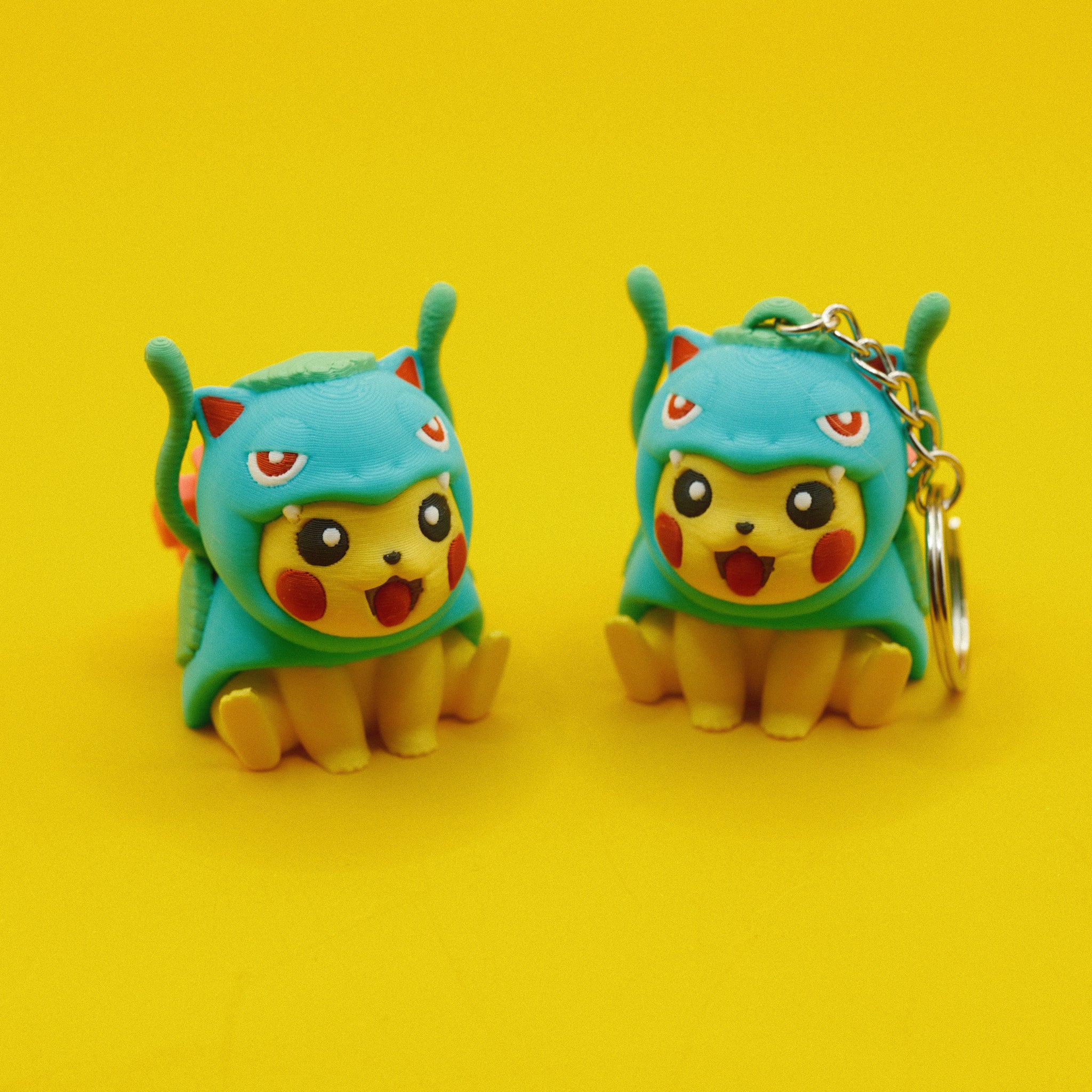 Pikachu in Venusaur Costume